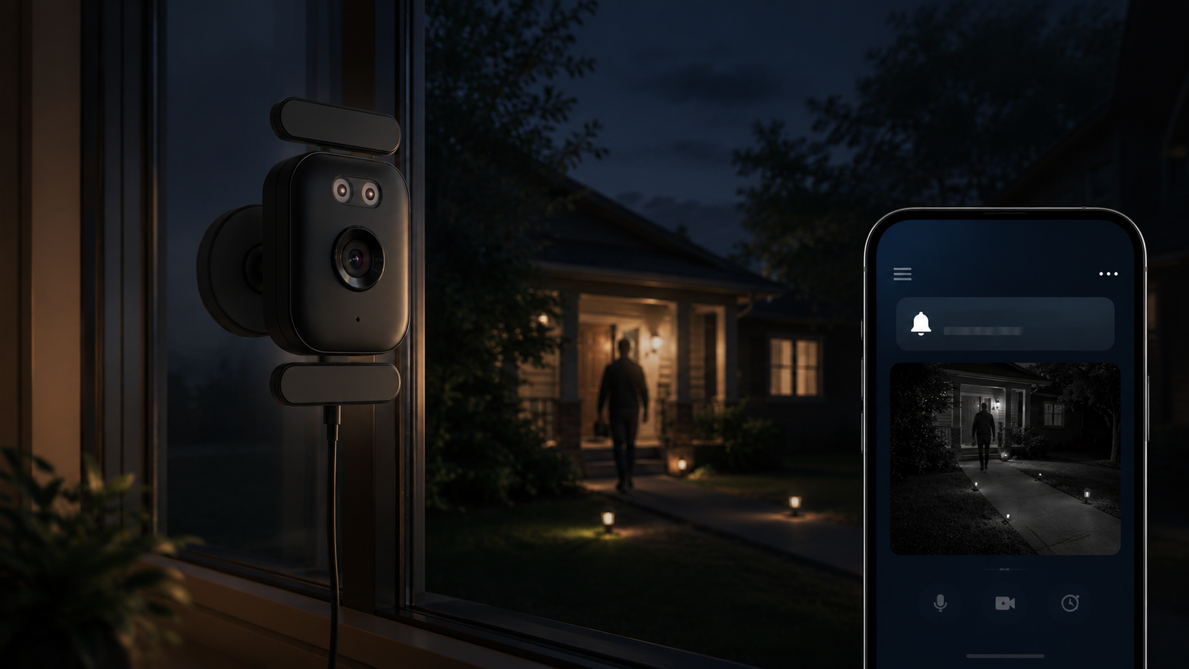 Nighttime camera alert
